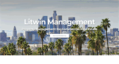 Desktop Screenshot of litwinmanagement.com